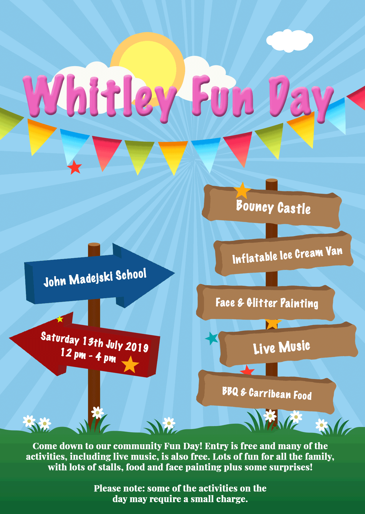 Whitley Fun Day Poster